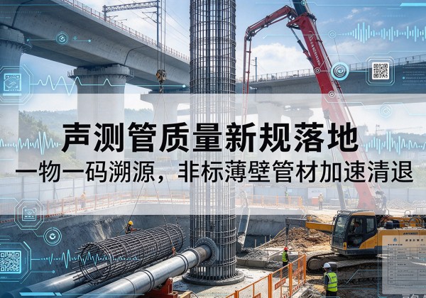 兴和声测管质量新规落地，一物一码溯源，非标薄壁管材加速清退